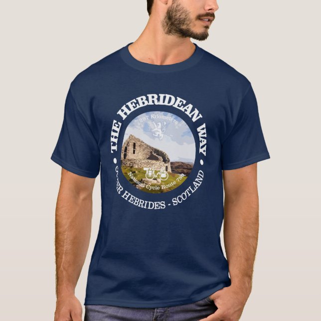 Camiseta Hebridean Way (ciclismo c) (Frente)