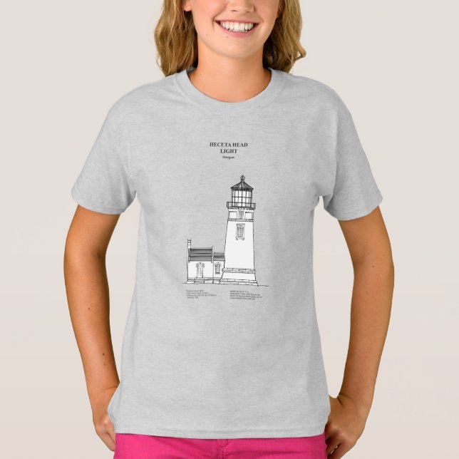 Camiseta Heceta Head Lighthouse - Oregon - SBD (Frente)