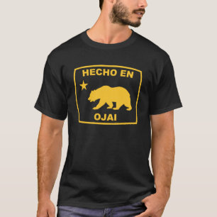 Camiseta Hecho en Ojai Califórnia Costa do Pacífico