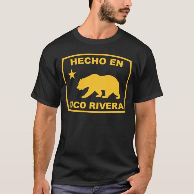 Camiseta Hecho en Pico Rivera California Pacific C (Frente)