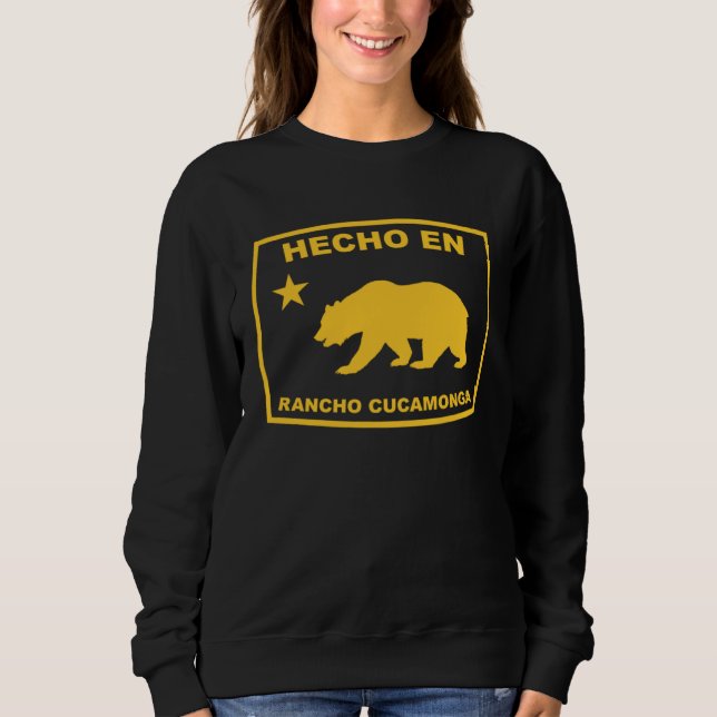 Camiseta Hecho en Rancho Cucamonga California Republic Paci (Frente)
