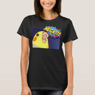 Camiseta Heck Cockatiel, Birb memes, Engraçado, amor de pap
