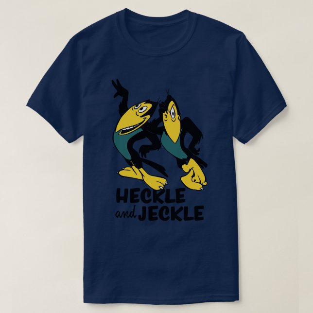 Camiseta Heckle e Jeckle (Frente do Design)