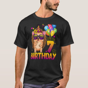 Camiseta Hedgehog 7 Birthday, 7 anos, Hedgehog Birthd