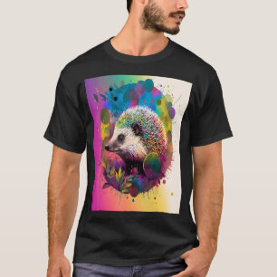 Camiseta Hedgehog Abstrato Art