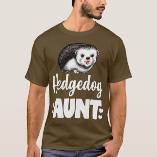 Camiseta Hedgehog Aunt Funny Hedgehog Humor 1
