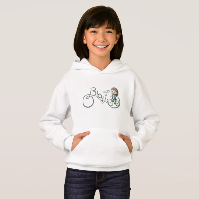 Camiseta Hedgehog, Cartoon Rider (Frente Completa)