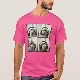 Camiseta Hedgehog Ouvindo O Sensor De Autismo Autista Music