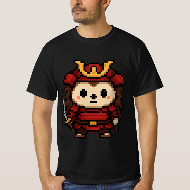 Camiseta hedgehog samurai (Frente)