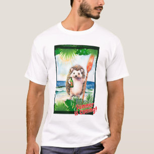 Camiseta Hedgehog "Summer está chegando!"