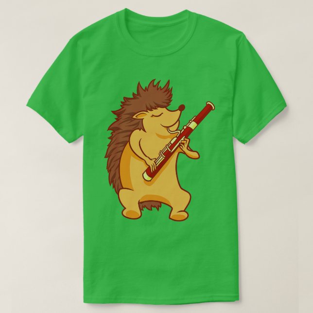 Camiseta Hedgehog toca assoon (Frente do Design)