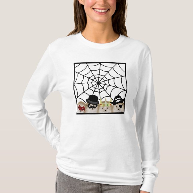 Camiseta Hedgehogs Halloween (Frente)
