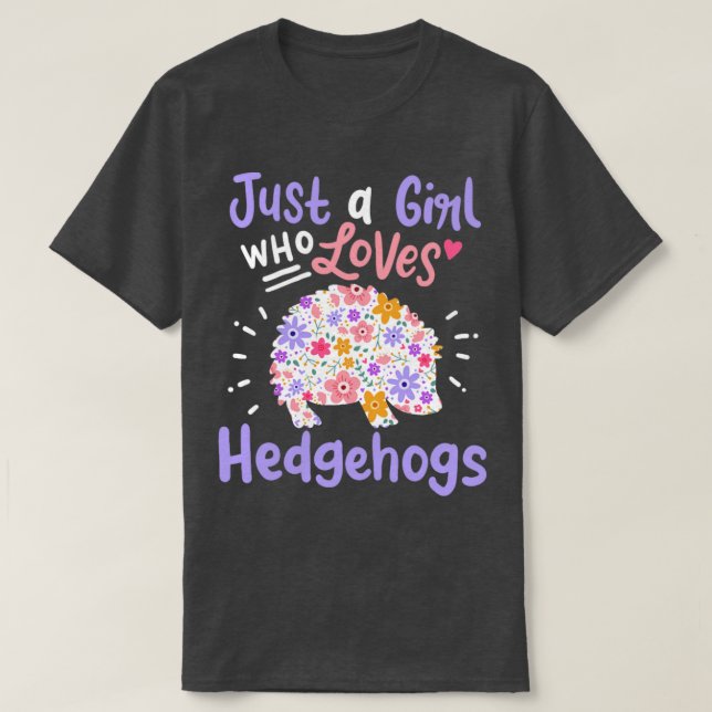 Camiseta Hedgehogs Hedgehog Lover (Frente do Design)