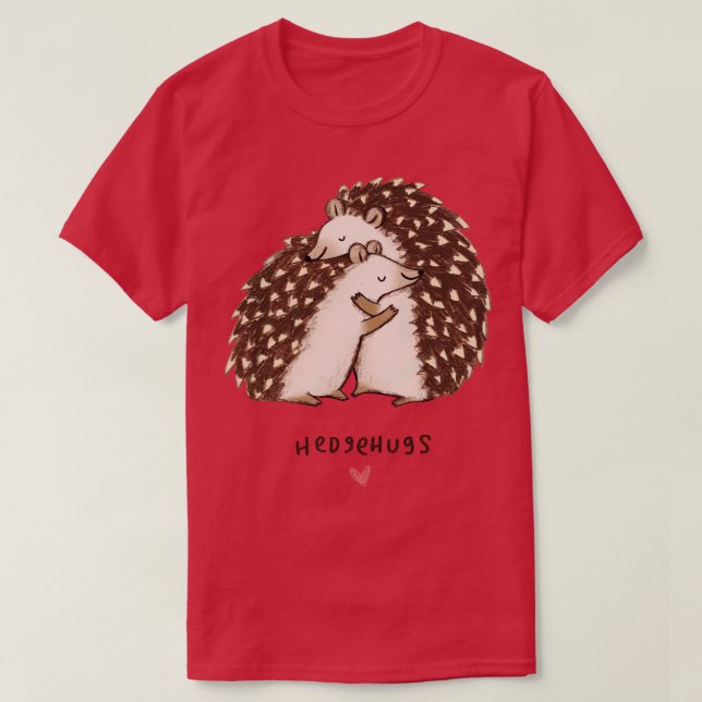 Camiseta Hedgehugs (Frente do Design)