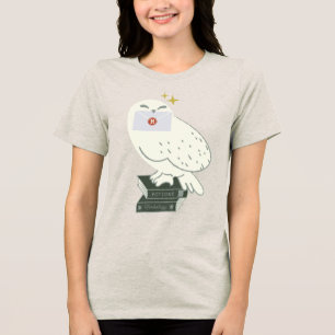Camiseta Hedwig com Desenho Caprichoso de Carta