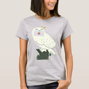 Camiseta Hedwig Com Desenho Caprichoso De Carta