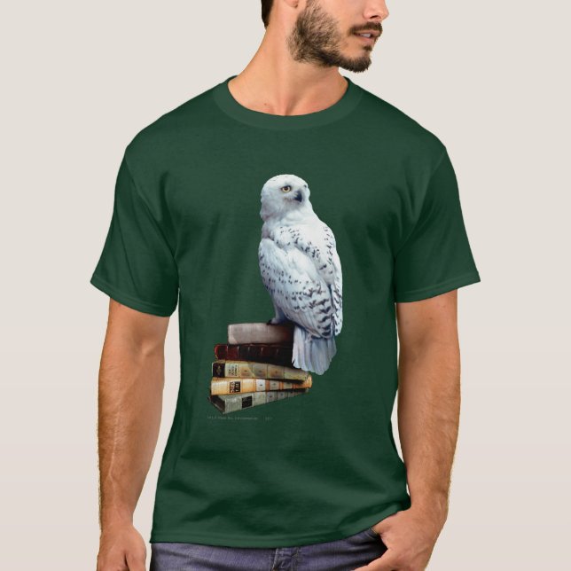 Camiseta Hedwig nos livros (Frente)