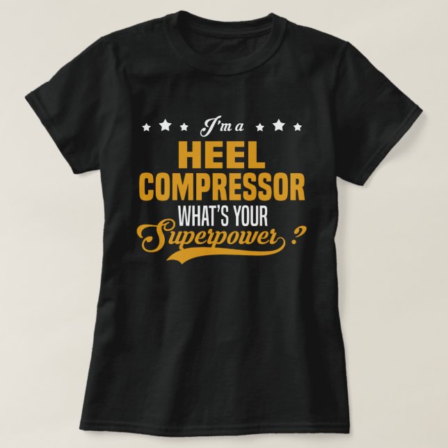 Camiseta Heel Compressor (Frente do Design)