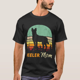 Camiseta Heeler Mãe Mãe Mãe de Animais de Companhia Dono de