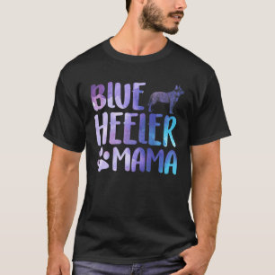 Camiseta Heeler Mama australiana Cattle Dog Mãe Blue Heele