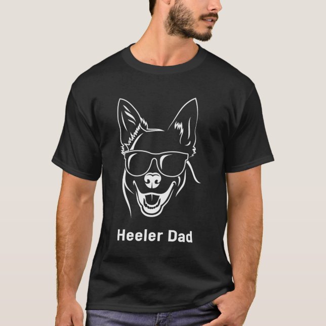 Camiseta HeelPai - Gado Australiano (Frente)