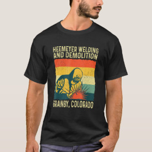 Camiseta Heemeyer Welling And Demolition Grandby Colorado T