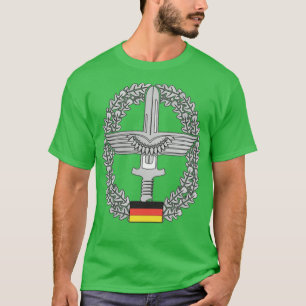 Camiseta Heeresflieger Bundeswehr beret crachá
