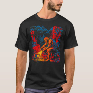 Camiseta Hefesto Mitologia Grega Deus do Fogo Ferreiro