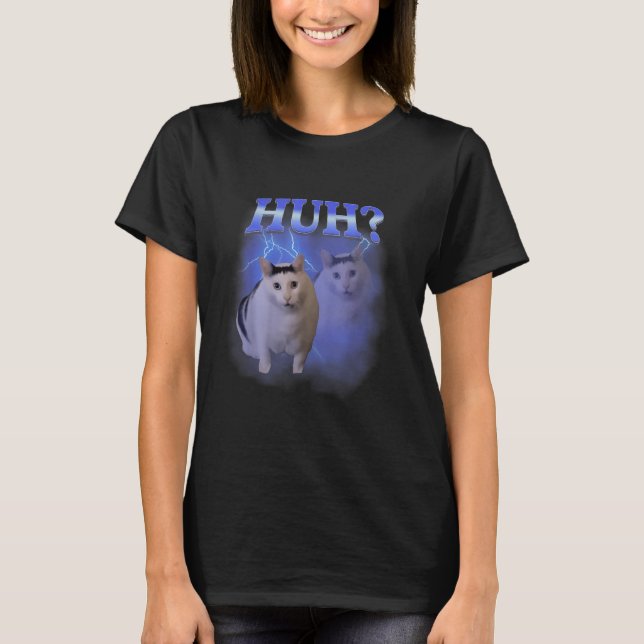 Camiseta Hei Bobo Cat Meme Engraçado Odsuradamente Da Espec (Frente)