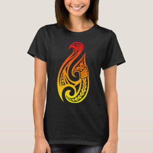 Camiseta Hei matau gancho tradicional maori