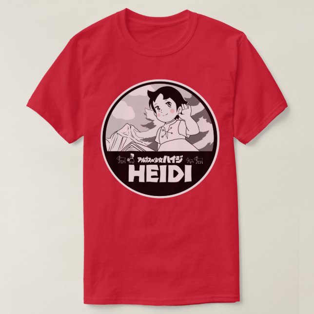 CAMISETA HEIDI (Frente do Design)