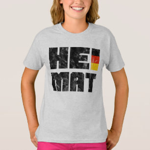 Camiseta Heimat, alemão, Alemanha, pátria doméstica