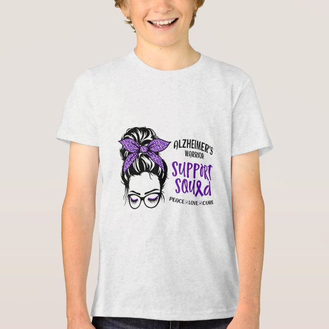 Camiseta Heimers Warrior Awarness Support Squad Messad Bun (Frente)