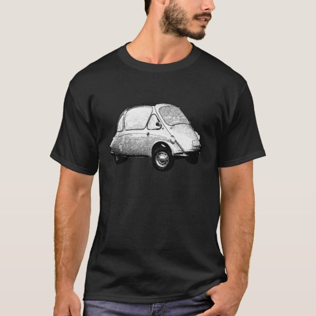 Camiseta Heinkel Kabine Bubble Car (Frente)