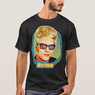 Camiseta Heino Vintage Procure o ventilador Design 1