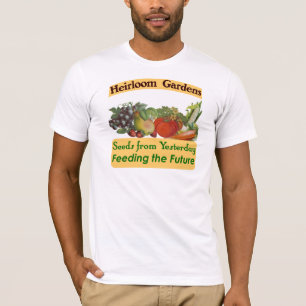 Camiseta Heirloe Gardens Green dizendo