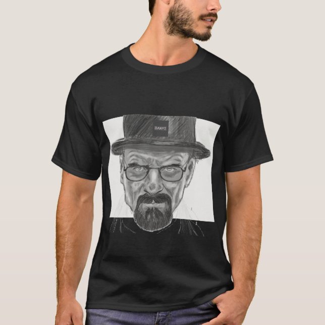 Camiseta HEISENBERG BLACK - by DANYE (Frente)
