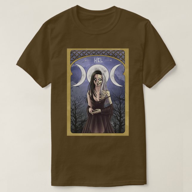 Camiseta Hel Deusa da Morte (Frente do Design)