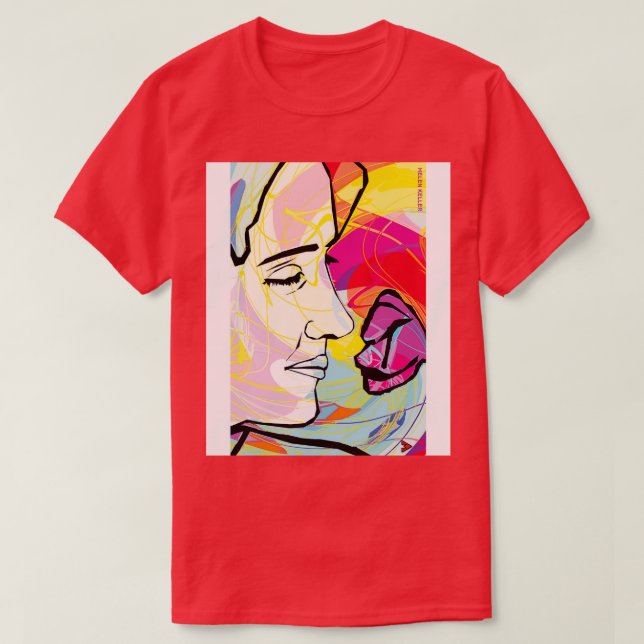 Camiseta Helen Keller TShirt (Frente do Design)