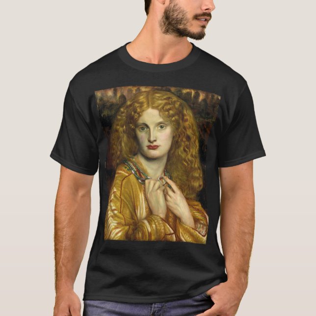Camiseta Helen of Troy (por Dante Gabriel Rossetti) (Frente)