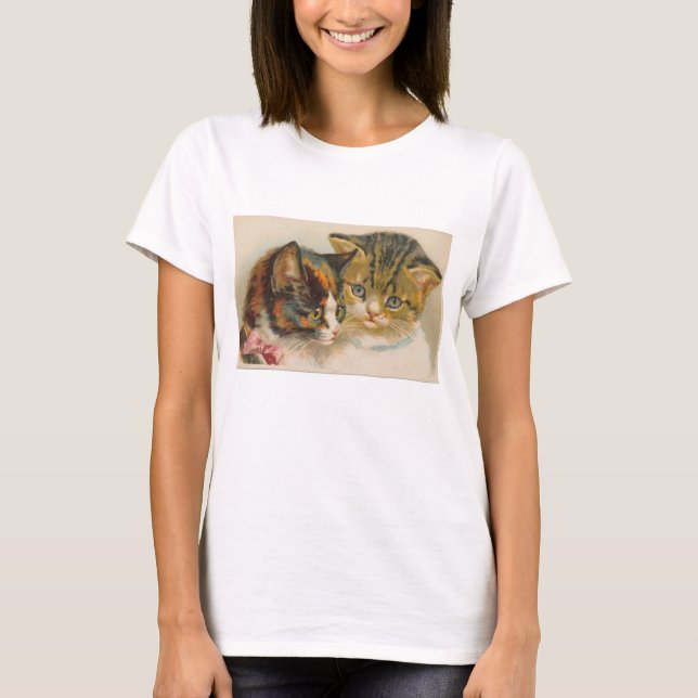 Camiseta Helena Maguire Kittens (não AI) genuína (Frente)
