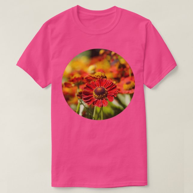 Camiseta Helenium autumnale Salsa (Frente do Design)