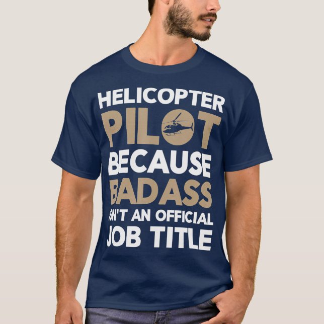 Camiseta Helicopter Pilot  Gift for Helicopter Pilots (Frente)