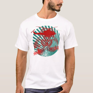 Camiseta Helicóptero aleatório de terça-feira