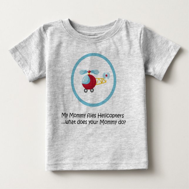 Camiseta Helicóptero das mamães (Frente)