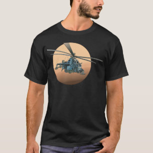 Camiseta helicóptero de animação