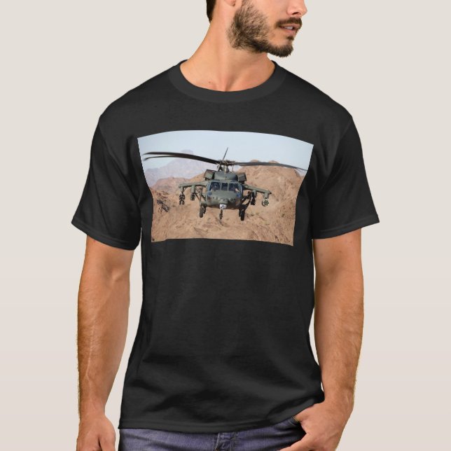 Camiseta Helicóptero de combate (Frente)