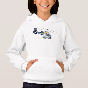 Camiseta Helicóptero de Desenho Animado