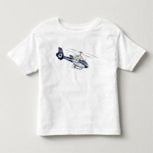 Camiseta Helicóptero de desenho animado