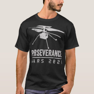 Camiseta Helicóptero engenhoso 2021 Mars Landing Mars 2020